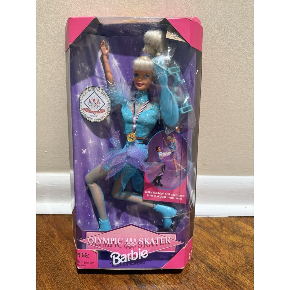 1997 Barbie Vintage Olympic Skater Tara Lipinski Mattel NRFB